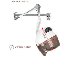 Activeshop Stacionarus plaukų džiovintuvas Gabbiano DII-301W 2 Speed Juodas