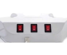 Activeshop Profesionalus trigubas vaško kasėčių šildytuvas TRIO su pagrindu, 120w