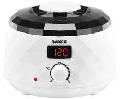 Activeshop Vaško šildytuvas su ekranu iWAX DIAMOND 400ml, Baltas