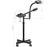 Activeshop Veido garinimo prietaisas su LED lupa - vapozonas Giovanni D-20 Juodas
