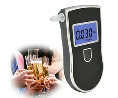 Aptel Alkotesteris PRO ALCO TESTER su LCD ekranu ir keičiamais kandikliais (5vnt.)