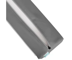 Apvali masažo pagalvėlė Habys Touch Core 15×60 cm, pilka