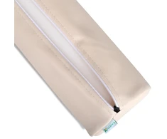 Aveno Life Apvali atraminė pagalvė 15x60 K101, smėlio spalvos