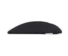 Aveno Life Pusapvalė juosmens masažo pagalvėlė Habys Comfy Base 40×25×5 cm, juoda