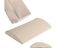 Aveno Life Pusiau apvali juosmens pagalvėlė 40x25x5, kieta, K101, smėlinė