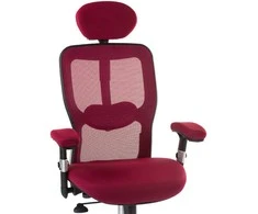 Beauty System Ergonominė biuro kėdė CorpoComfort BX-4147 Raudona