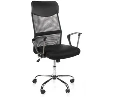 Beauty System Biuro kėdė ant ratukų OFFICE CHAIR BASIC Juodas