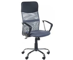 Beauty System Biuro kėdė ant ratukų OFFICE CHAIR BASIC DARKGREY