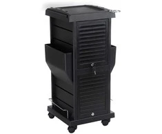 Beauty System Kirpėjo vežimėlis HAIRDRESSER HELPER 3 Juodas