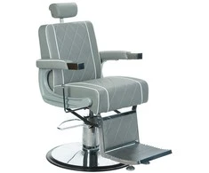 Beauty System Kirpyklos kėdė Odys BH-31825M Barber Chair Light Pilkas