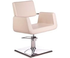 Beauty System Kirpyklos kėdė PROFESSIONAL HAIRDRESSING CHAIR VITO II HELSINKI CREAM
