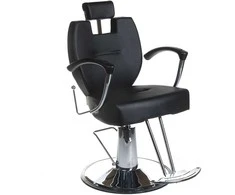 Beauty System Kirpyklos kėdė PROFESSIONAL BARBER CHAIR HEKTOR BRUSSEL Juodas