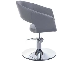 Beauty System Kirpyklos kėdė PROFESSIONAL HAIRDRESSING CHAIR PAOLO LIGHT Pilkas