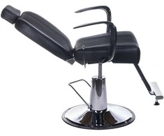 Beauty System Kirpyklos kėdė PROFESSIONAL BARBER CHAIR OLAF Juodas
