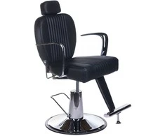 Beauty System Kirpyklos kėdė PROFESSIONAL BARBER CHAIR OLAF Juodas