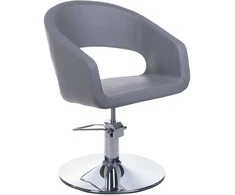 Beauty System Kirpyklos kėdė PROFESSIONAL HAIRDRESSING CHAIR PAOLO LIGHT Pilkas