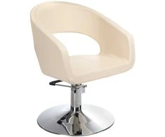 Beauty System Kirpyklos kėdė PROFESSIONAL HAIRDRESSING CHAIR PAOLO CREAM