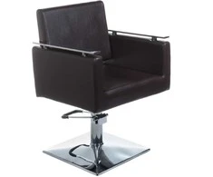 Beauty System Kirpyklos kėdė PROFESSIONAL HAIRDRESSING CHAIR MILO ANKARA BROWN