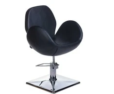 Beauty System Kirpyklos kėdė PROFESSIONAL HAIRDRESSING CHAIR ALTO AMSTERDAM Juodas