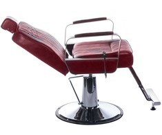 Beauty System Kirpyklos kėdė PROFESSIONAL BARBER CHAIR HOMER CHERRY