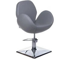 Beauty System Kirpyklos kėdė PROFESSIONAL HAIRDRESSING CHAIR ALTO AMSTERDAM Pilkas