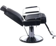 Beauty System Kirpyklos kėdė PROFESSIONAL BARBER CHAIR HOMER Juodas