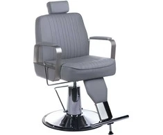 Beauty System Kirpyklos kėdė PROFESSIONAL BARBER CHAIR HOMER LIGHT Pilkas