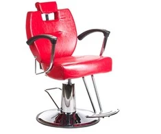 Beauty System Kirpyklos kėdė PROFESSIONAL BARBER CHAIR HEKTOR BRUSSEL Raudonas