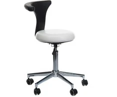 Beauty System Kosmetologinė meistro kėdutė COSMETIC PROFESSIONAL BEAUTY STOOL BDY915 Baltas