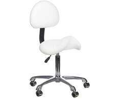 Beauty System Kosmetologinė meistro kėdutė BY-8373 Baltas