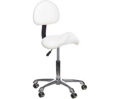 Beauty System Kosmetologinė meistro kėdutė BY-8373 Baltas