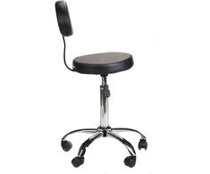 Beauty System Kosmetologinė meistro kėdutė COSMETIC BEAUTY STOOL PRACTIC Juodas