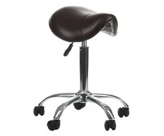 Beauty System Kosmetologinė meistro kėdutė COSMETIC BEAUTY STOOL SINGLE BROWN