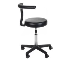 Beauty System Kosmetologinė meistro kėdutė COSMETIC BEAUTY STOOL CH049 Juodas