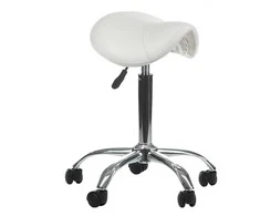 Beauty System Kosmetologinė meistro kėdutė COSMETIC BEAUTY STOOL SINGLE Baltas