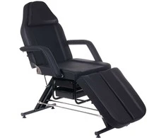 Beauty System Kosmetologinis krėslas CLASSIC PEDI ARMCHAIR Juodas