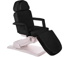 Beauty System Kosmetologinis krėslas ELECTRIC ARMCHAIR 3 MOTOR Juodas