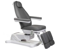 Beauty System Kosmetologinis krėslas MAZARO ELECTRIC ARMCHAIR PEDI 3 MOTOR Pilkas