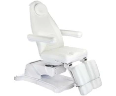 Beauty System Kosmetologinis krėslas MAZARO ELECTRIC ARMCHAIR PEDI 4 MOTOR Baltas