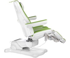 Beauty System Kosmetologinis krėslas MAZARO ELECTRIC ARMCHAIR PEDI 4 MOTOR Žalias