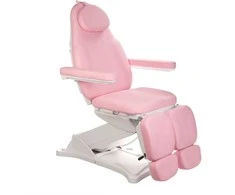 Beauty System Kosmetologinis krėslas MODENA 2 MOTOR ELECTRIC PEDI Rožinis