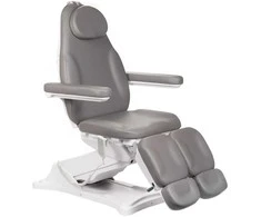 Beauty System Kosmetologinis krėslas MODENA 2 MOTOR ELECTRIC PEDI Pilkas
