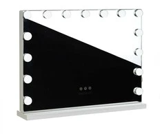Beauty System Makiažo veidrodis su LED apšvietimu HOLLYWOOD 58x46cm