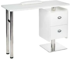 Beauty System Kosmetologinis stalas MANICURE DESK COMPACT Baltas