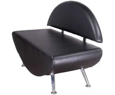 Beauty System Registratūros sofa Carini Juodas