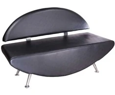 Beauty System Registratūros sofa Carini Juodas