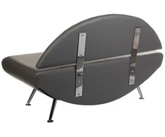 Beauty System Registratūros sofa Carini Pilkas