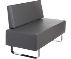 Beauty System Registratūros sofa Mesina Pilkas