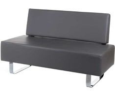Beauty System Registratūros sofa Mesina Pilkas