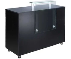 Beauty System Registratūros stalas BD-3307 Juodas
